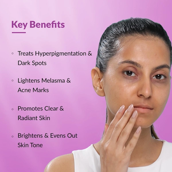 Fixderma Tranexamic Acid Pigment Correcting Serum 30gm for Men & Women | Reduces Melasma, Dark Spots, Acne Marks & Hyperpigmentation | Brightening Serum