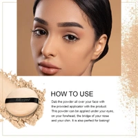 Forever52 Forever 52 Daily Life Banana Luxury Powder - ( FBP001 ) | Brightening Setting Powder for Flawless Finish | Natural Matte Finish Look | Long-lasting | Lightweight | Oil Control