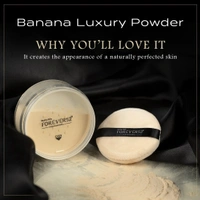 Forever52 Forever 52 Daily Life Banana Luxury Powder - ( FBP001 ) | Brightening Setting Powder for Flawless Finish | Natural Matte Finish Look | Long-lasting | Lightweight | Oil Control