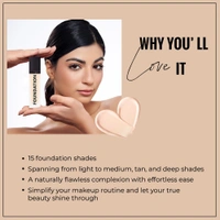 Forever52 Forever 52 Daily Life Coverup Foundation | Natural Matte Finish | For Fair Skin | Full Coverage Foundation | Long Lasting | (Milk Shake -10.1 , 30ml )