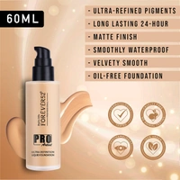 Forever52 Forever 52 Daily Life Pro Artist Ultra Definition Liquid Foundation , 60ml | Full Coverage Matte Foundation for Deep Skin Tones | Long Lasting | Waterproof | Lightweight | Pecan-08