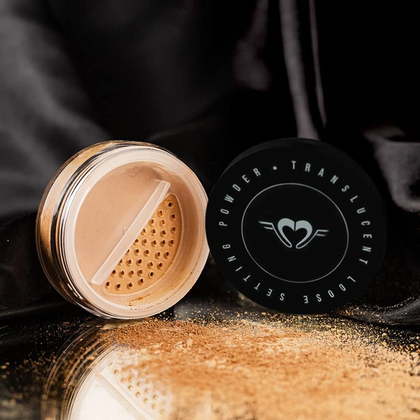 Forever52 Forever 52 Daily Life Translucent Loose Setting Powder | Lightweight | Flawless Natural Matte Finish Look | Oil Control | Smooth Skin Texture | Warm Sun - TLM008, (7g)