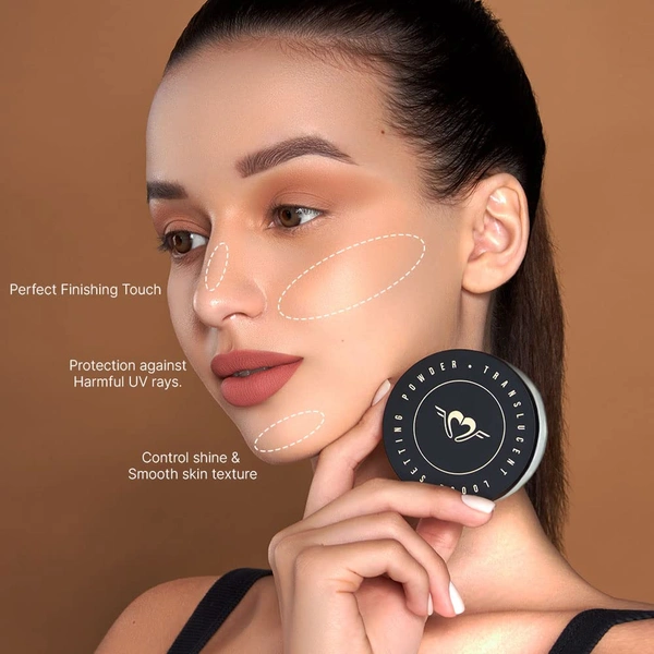 Forever52 Forever 52 Daily Life Translucent Loose Setting Powder | Lightweight | Oil Control | Flawless Natural Matte Finish Look | Gives Natural Look | All Skin Type | White -TLM001 (7g)