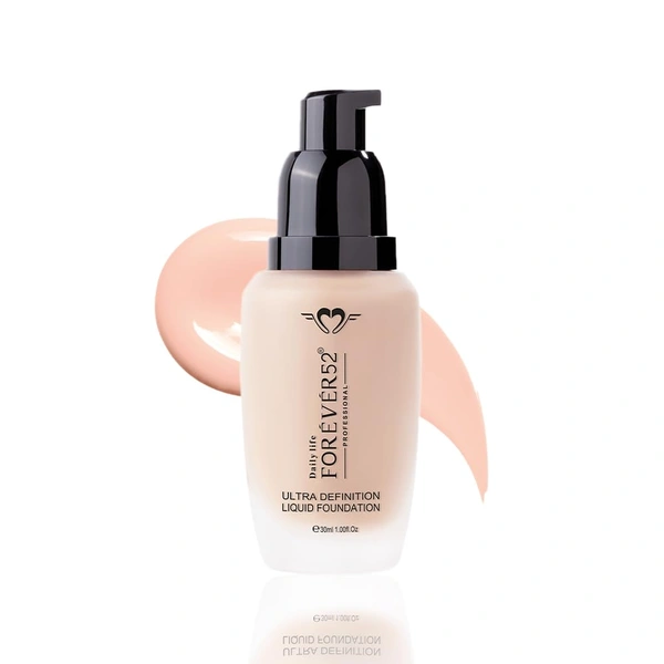 Forever52 Forever 52 Daily Life Ultra Definition Liquid Foundation Cheese Cake-11 , 11ml | Flawless, Long-Lasting Coverage | Fair Shade | Weightless Creamy Foundation | Lightweight |