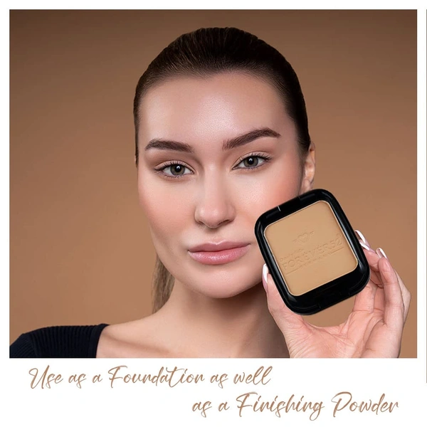 Forever52 Forever 52 Daily Life Wet & Dry Compact Powder | Dual Coverage | Matte Finish | Lightweight | Long Lasting | 2 in 1 Foundation & Setting Powder | (Honey-004, 12g)