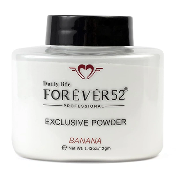 Forever52 Forever 52 Exclusive Banana Powder - FBE002 | Brightening & Oil Control Setting Powder | Long Lasting | Matte Finish Look | Flawless Look | 42g