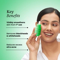 Foxtale 2% Salicylic Acid AHA-BHA Exfoliating Serum - 30ml | with Niacinamide | Reduces Blackheads & Whiteheads | Smooth & Clarifies Skin | Reduces Excess Oil & Acne | Unclogs Pore | For Normal To Oily Skin