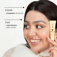 Foxtale Brightening SPF30 Lip Balm - 12g | with Peptides, Vitamin C & Hyaluronic Acid | Reduces Pigmentation | Brightens Lips | Prevents Chapped Lips |Protects with SPF 30 | Smooth & Soft Lips | Shade - Clear Glaze