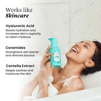 Foxtale Hydrating Body Wash - 250ml | with Hyaluronic Acid & Ceramides | Strengthens Skin Barrier | Improves Hydration | 24-hour Moisturization | 6+ hours Odour Control | Soft , Supple & Glowing Skin | for All Skin Types