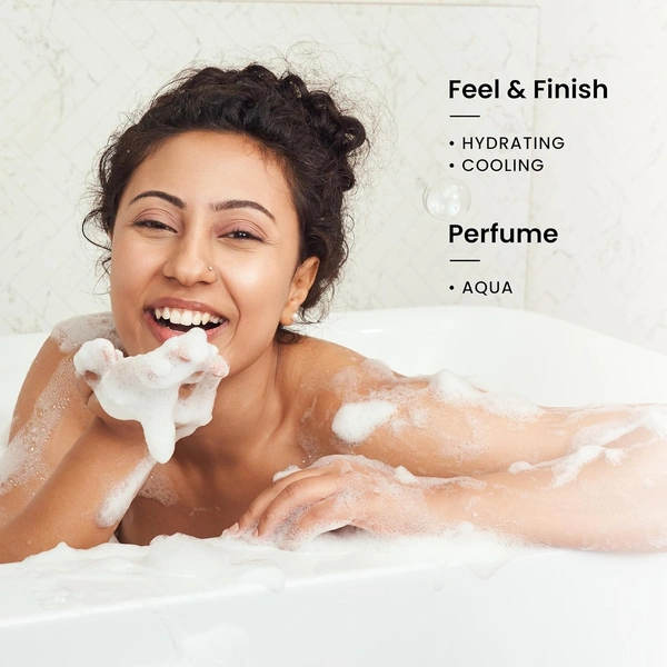 Foxtale Hydrating Body Wash - 250ml | with Hyaluronic Acid & Ceramides | Strengthens Skin Barrier | Improves Hydration | 24-hour Moisturization | 6+ hours Odour Control | Soft , Supple & Glowing Skin | for All Skin Types