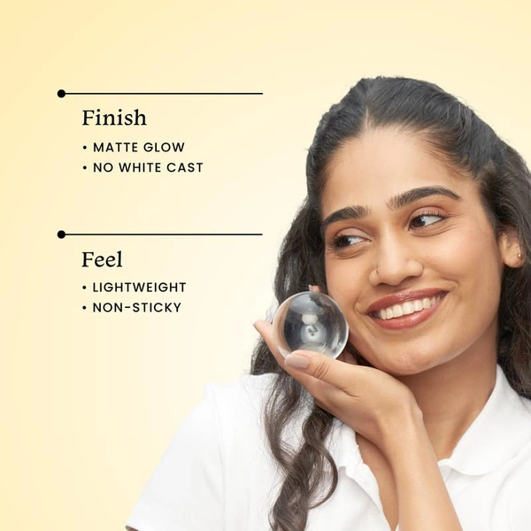 Foxtale Niacinamide Matte Sunscreen-50ml | SPF 70+ PA++++ | Prevents Tanning | Brighten Skin | Non Greasy | Reduce Spots & Pigmentation | UVB/UVA Protection | Normal To Oily Skin