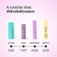 Foxtale Satin-Matte Niacinamide Face Serum - 30ml | 5% Niacinamide + Olive Leaf Extract | Reduce Dark Spots | Oil Control Serum | Pore-Tightening | Lightweight & Non-sticky | Normal To Oily Skin