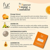 Fyc Professional Pure White Vitamin C Facial Kit 95g| 5-Step Brightening & Hydrating Facial Treatment | Glowing, Radiant & Even-Toned Skin | Salon-Quality Facial for All Skin Types | Vitamin-C Boost