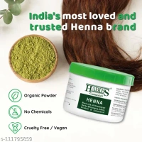 Habib Cosmetics Habib Henna Hair Color with Bhringraj | 200g Pack for Natural Hair Coloring & Nourishment | Enriched with Herbal Ingredients for Healthy, Shiny, and Lustrous Hair
