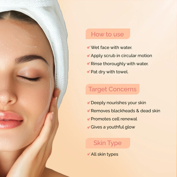 Hi9 Gentle Exfoliating Face Scrub 75g - Smooth, Renew & Revitalize Your Skin Gently