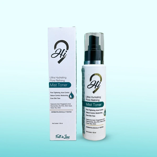 Hi9 Ultra Hydrating & Pore Refining Mist Toner 100ml |Pore Tightening |Acne Control |Sebum Control |With Hyaluronic acid and Niacinamide.