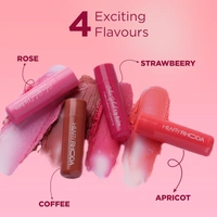 Hilary Rhoda Colour Splash Lip Balm (Strawberry) 3g with SPF-15 | Nourishing Lip Care with Sun Protection| Strawberry Flavor | Vitamin E & Cocoa Butter for Soft Lips.