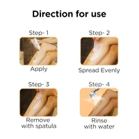 lkin Ikin Diamond Hair Removal Cream Pack of 2 (60g Each) for Women | Dry Skin Formula | Bikini, Legs & Underarms |