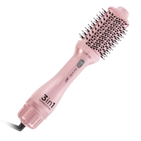 IKONIC 3 in 1 Express Styler | Professional Volumizer Blow Dryer | With Mixed Styling Bristles | 1200W Power | Innovative Air Flow Vents | Ceramic Titanium Tourmaline-Coated Brush Head | Suitable for All Hair Types