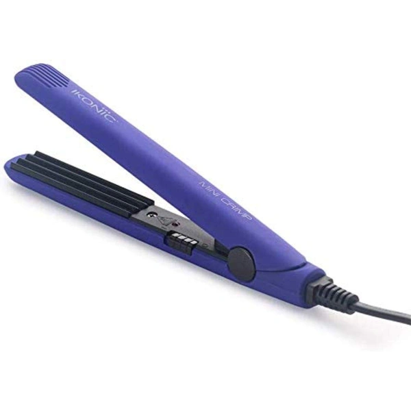 IKONIC Mini Hair Crimper (Purple)� 309g | Hair Styling Tool | Salon-Quality Hair | Easy-to-Use | Travel-Sized | Ceramic Hair Crimper | Versatile Styling