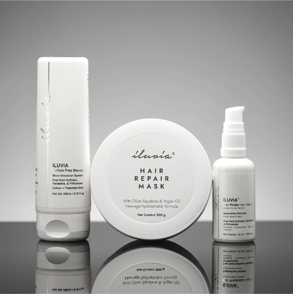 Iluvia Professional Sulphate-Free Shampoo 200ml | Unique Micro Emulsion Formula | Prevents Frizz, Breakage & Dryness | Strengthens Hair for Healthier, Smoother Locks
