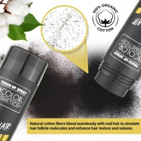 Incolor Hair Fiber Powder - Black | Instantly Covers Bald Spots & Thinning Hair | Natural-Looking Volume | Long-Lasting, Sweat & Wind Resistant Hair Concealer