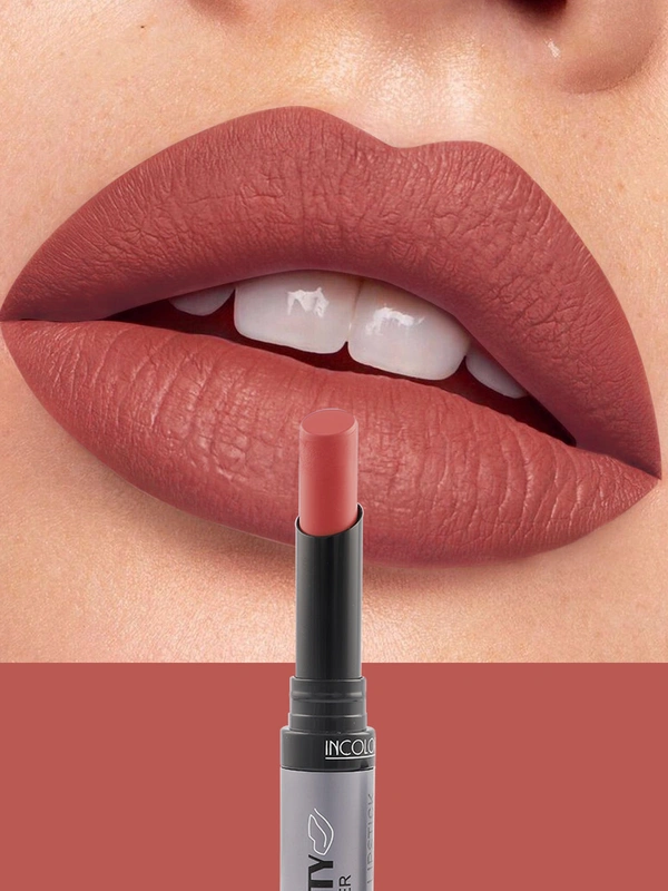 Incolor Lipfinity Non-Transfer Lipstick Shade 03 | Bold Matte Finish | Long-Lasting & Smudge-Proof Formula | Lightweight Texture & Hydrating | Travel-Friendly Size