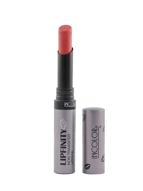 Incolor Lipfinity Non-Transfer Lipstick Shade 03 | Bold Matte Finish | Long-Lasting & Smudge-Proof Formula | Lightweight Texture & Hydrating | Travel-Friendly Size