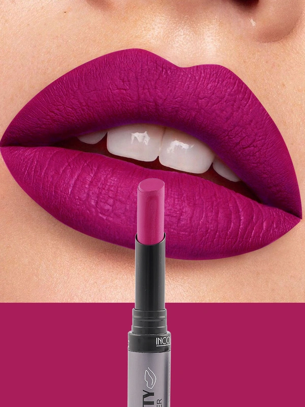Incolor Lipfinity Non-Transfer Lipstick Shade 04 | Vibrant Matte Finish | Long-Lasting & Smudge-Proof Formula | Lightweight Texture & Hydrating | Travel-Friendly Size