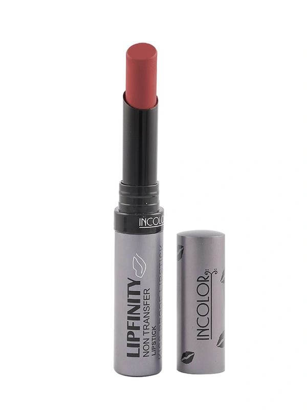 Incolor Lipfinity Non-Transfer Lipstick Shade 05 | Intense Matte Finish | Long-Lasting & Smudge-Proof Formula | Lightweight Texture & Hydrating | Travel-Friendly Size