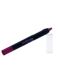 Incolor Matte Me Crayon Pencil Lipstick 08 Third Date| Smooth Matte Finish & High Pigmentation | Long Wear & Lightweight Feel | Creamy Texture & Precise Crayon Design