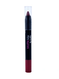Incolor Matte Me Crayon Pencil Lipstick 08 Third Date| Smooth Matte Finish & High Pigmentation | Long Wear & Lightweight Feel | Creamy Texture & Precise Crayon Design