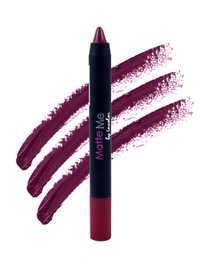 Incolor Matte Me Crayon Pencil Lipstick 10 Masquerade| Bold Matte Finish & Creamy Texture | Long-Lasting Wear & Precise Crayon Design | Lightweight Formula for All-Day Comfort
