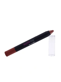 Incolor Matte Me Crayon Pencil Lipstick 21 Dusk to Down| Smooth Matte Finish & Creamy Texture | Long-Lasting Wear & Precise Crayon Design | Lightweight Formula for All-Day Comfort