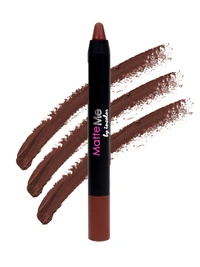Incolor Matte Me Crayon Pencil Lipstick 31 Feast| Deep Brown Finish & Creamy Texture | Full Coverage, Long-Lasting Wear & Precise Crayon Design | Lightweight Formula for All-Day Comfort