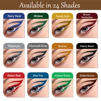 Incolor Stroke Maker Eyeliner Shade 19 Jalapeno Green | Intense Matte Finish | Quick Dry & 24HR Long Lasting | Waterproof & Smudgeproof | Fine Tip Precision
