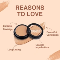 Insight Makeup Full Coverage Concealer Cream NC4 Warm Yellow for Medium Complextion| Waterproof & HD Look | Minimizes Fine Lines & Medium Coverage | Long-Lasting & Photo Ready