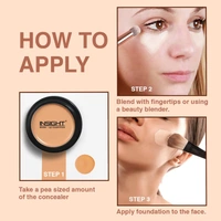 Insight Makeup Full Coverage Concealer Cream NC4 Warm Yellow for Medium Complextion| Waterproof & HD Look | Minimizes Fine Lines & Medium Coverage | Long-Lasting & Photo Ready
