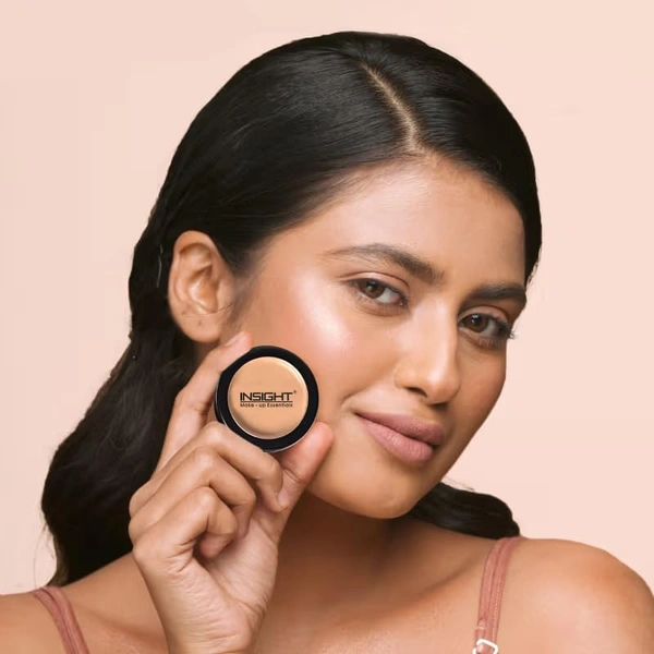 Insight Makeup Full Coverage Concealer Cream NC4 Warm Yellow for Medium Complextion| Waterproof & HD Look | Minimizes Fine Lines & Medium Coverage | Long-Lasting & Photo Ready