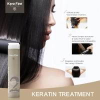 Kera Fine Keratin Hair Treatment 250ml | Professional Frizz-Free Smoothing Treatment for Smooth | Shiny Hair & Long-Lasting Results| Formaldehyde-Free Formula