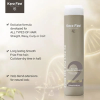 Kera Fine Keratin Hair Treatment 250ml | Professional Frizz-Free Smoothing Treatment for Smooth | Shiny Hair & Long-Lasting Results| Formaldehyde-Free Formula