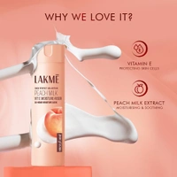 Lakme Peach Milk Moisturizer Body Lotion 200ml � Nourishing, Hydrating Lotion for Soft, Smooth Skin with Long-Lasting Moisture & Refreshing Peach Fragrance for All Skin Type