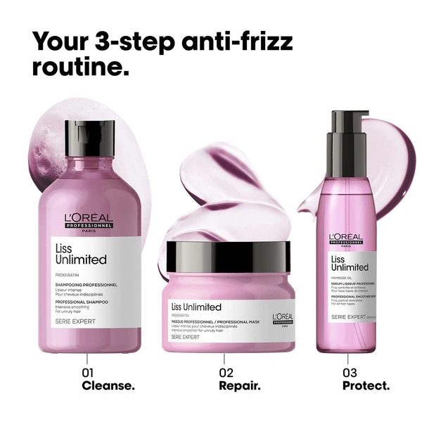 Loreal Professionnel Paris Loreal Professionnel Liss Unlimited Serum 125ml | For Unruly Hair