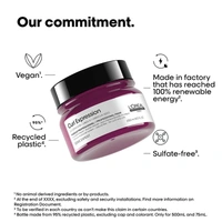 L'Oreal Professionnel Curl Expression Hair Mask 250ml For Curly & Coily Hair | Intense Moisturizing & Hydrating | Deep Nourishment, Anti Frizz, Shine Boost, Salon Results