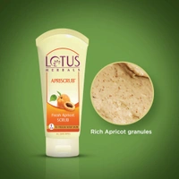 Lotus Herbals Apriscrub Fresh Apricot Scrub, 100 gm