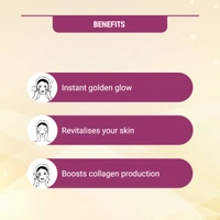 Lotus Herbals Radiant Gold 4-in-1 Facial Kit | 24K Gold Glow & Radiance | Revitalizes dull skin | 4 Easy Steps | leaving skin soft and supple