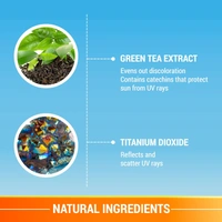 Lotus Herbals Safe Sun Silk Touch Mattifying Uv Cream PA+++, SPF 50, UVA & UVB 75 gm