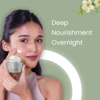 Lotus Herbals White Glow Skin Night Cream 60g | Whitening & Brightening Nourishing | Deep Hydration, Even Skin Tone & Radiant Glow While You Sleep