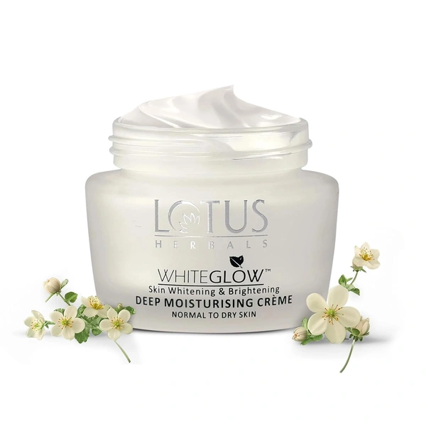 Lotus Herbals WhiteGlow Deep Moisturising Creme, SPF 20, 60 gm