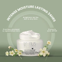 Lotus Herbals WhiteGlow Deep Moisturising Creme, SPF 20, 60 gm